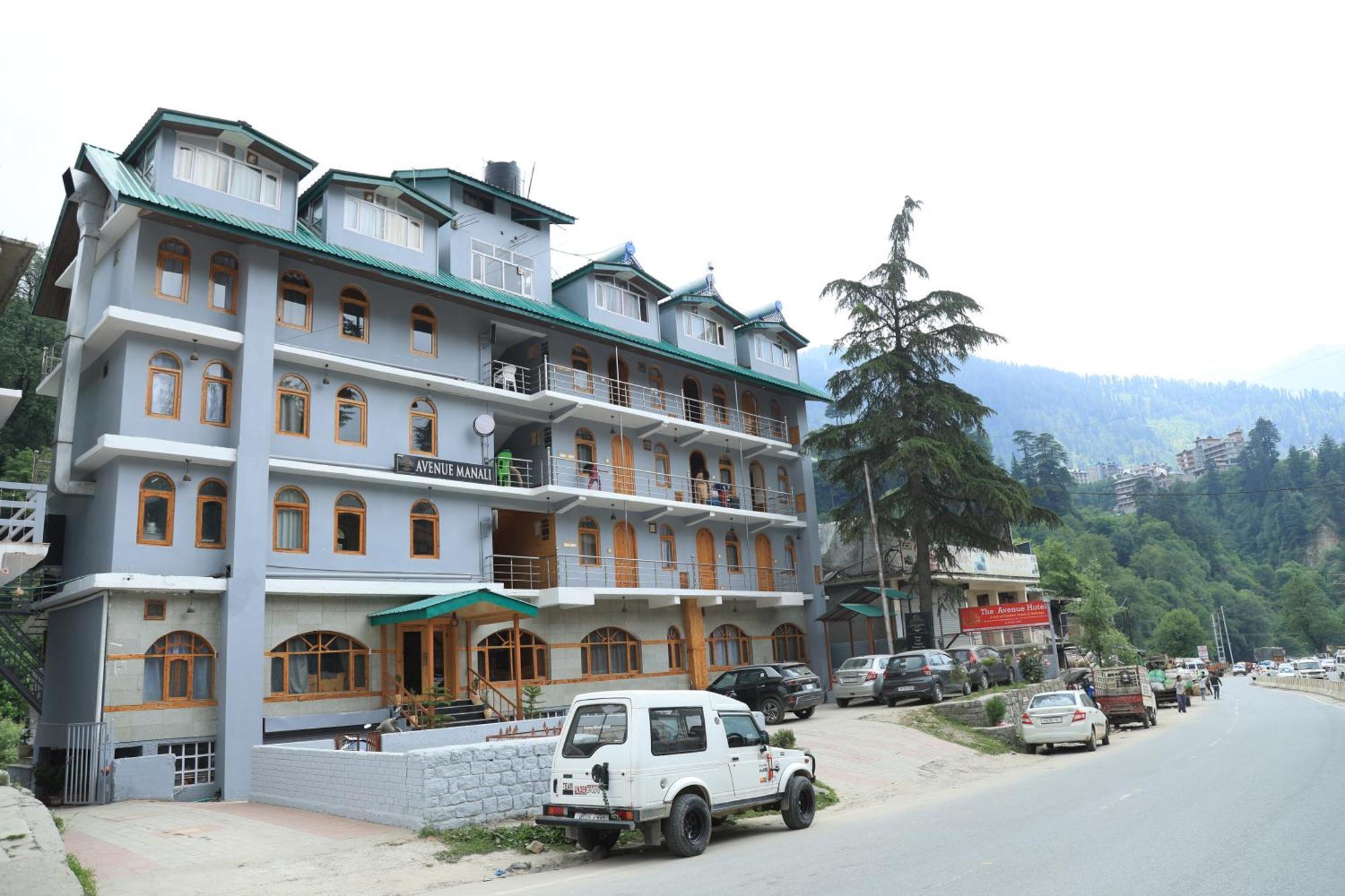 The Avenue Hotel , Manali A River Side Hotel Exterior foto